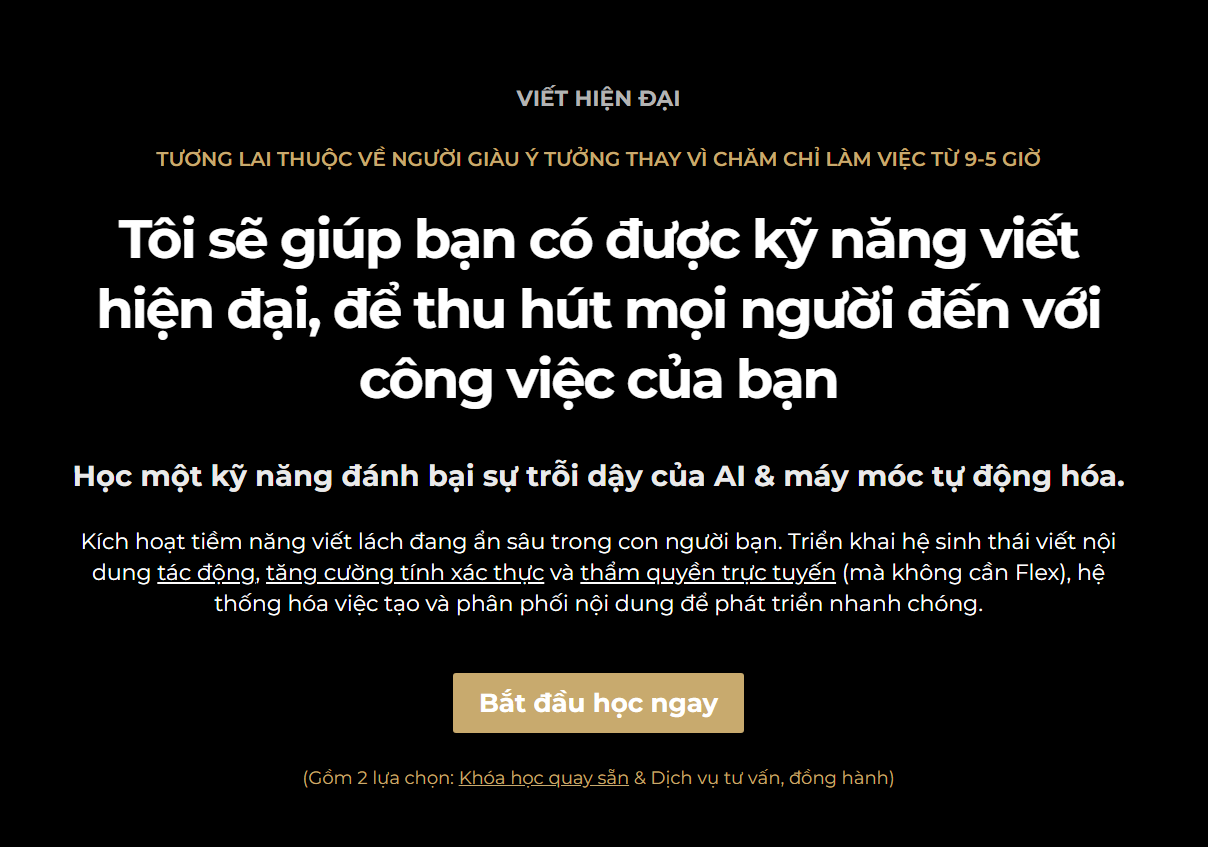 Viết hiện đại